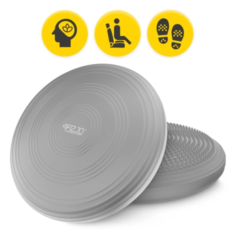 Balanční podložka MED+ 33 cm šedá