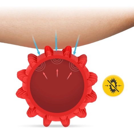 Senzorický masážní míč s výstupky
