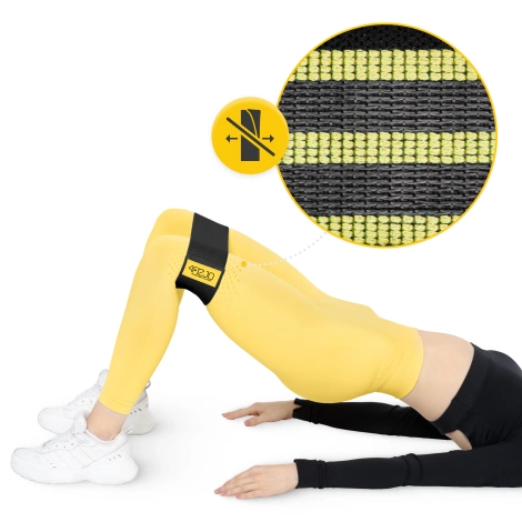 Textilní odporová guma HIP BAND 10-15 kg