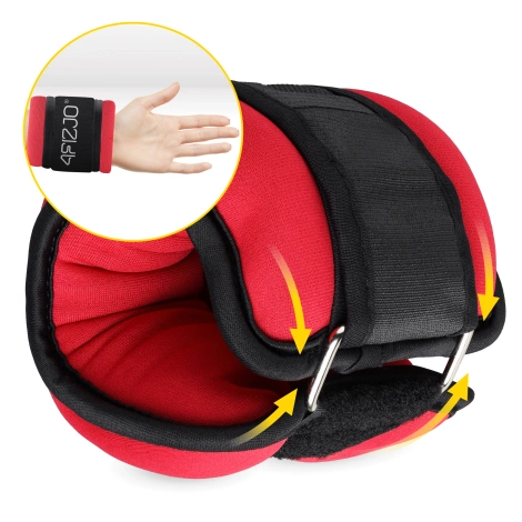 Zátěže na kotníky a zápěstí 2 x 1 kg