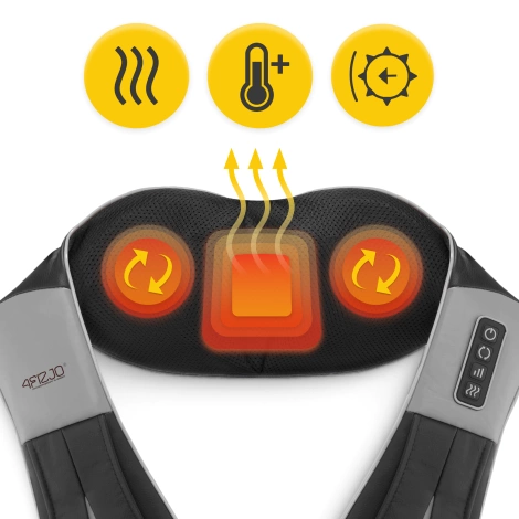 Bezdrátový masážní přístroj na krk SHIATSU ULTRA+