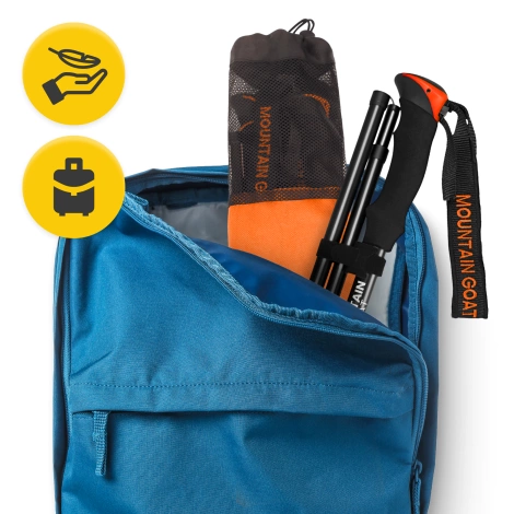 Trekové hole PRO+ oranžové