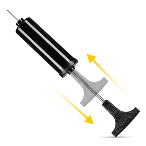 Ruční pumpa s jehlou pro senzomotorický polštář