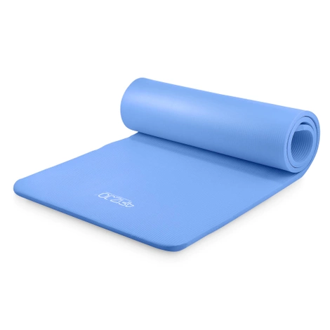 Podložka na cvičení YOGA MAT NBR 180 × 60 × 1,5 cm modrá