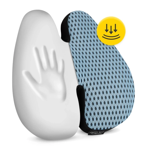 Anatomický polštář na krční páteř modrý