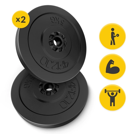 Bitumenová závaží 2 x 5 kg