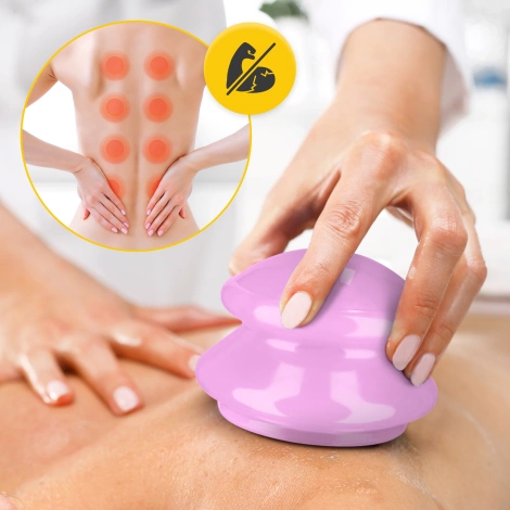 Silikonové masážní baňky MED+ 4 ks.