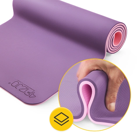 Protiskluzová podložka na cvičení TPE 0,6 cm