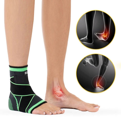 Elastická bandáž hlezenního kloubu