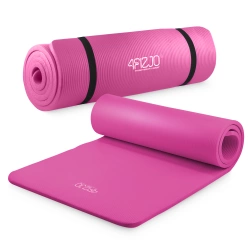 Podložka na cvičení YOGA MAT NBR 1 cm 180 × 60 × 1 cm růžová