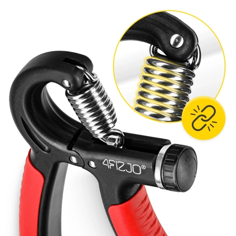 Nastavitelný posilovač zápěstí červený