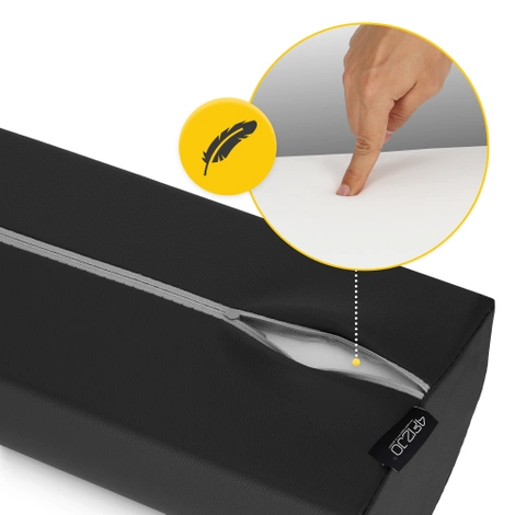 Rehabilitační masážní půlválec černý