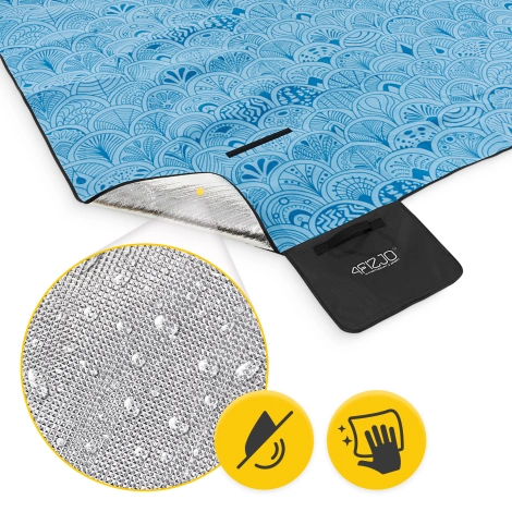 Voděodolná pikniková deka 200x200 cm