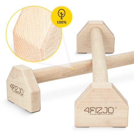 Dřevěné podpěry na kliky