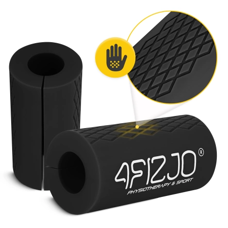 Úchyty na vzpěračskou tyč černé