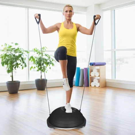 Balanční podložka s expandéry černá