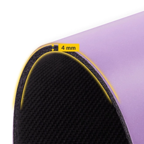 Kaučuková podložka na jógu YOGA MAT 4 mm