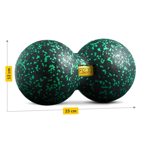 Dvojitý masážní míček EPP 12 cm