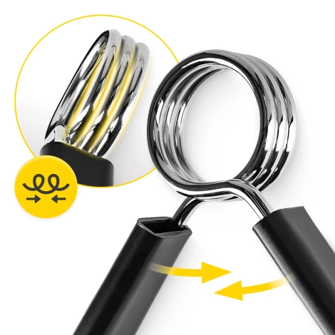 Pružinové uzávěry na osu 30 mm 2 ks.