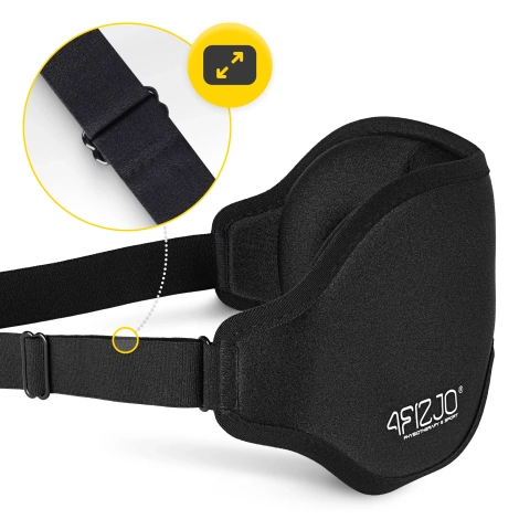 Hedvábná maska na spaní 3D