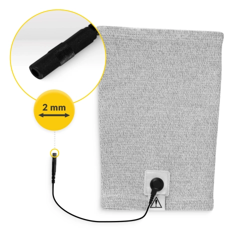 Vodivá páska pro elektrostimulaci kolena