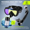 Zrcadlové potápěčské brýle se šnorchlem