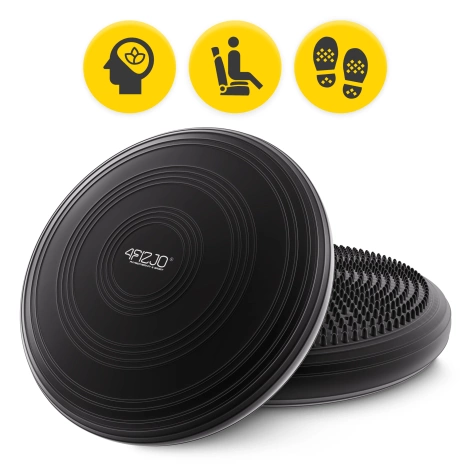 Balanční podložka MED+ 33 cm černá