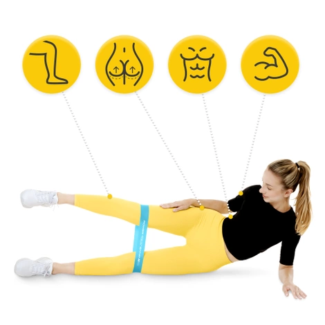 Guma na cvičení MINI POWER BAND 0,6 mm