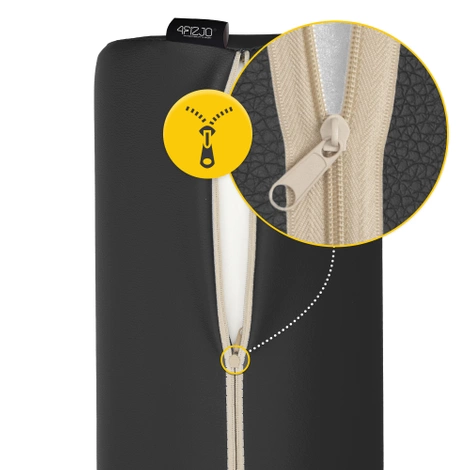 Rehabilitační masážní válec 60 x 20 cm černý