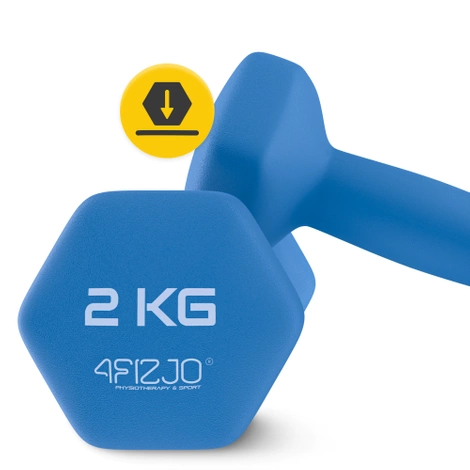 Jednoruční činky Classic 2 x 2 kg