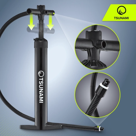 Nafukovací paddleboard SUP TSUNAMI 350 cm T03 tmavě modrý