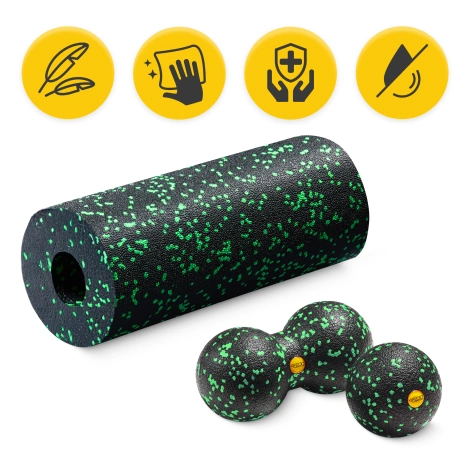 Sada masážních míčků a válců EPP 3 ks.