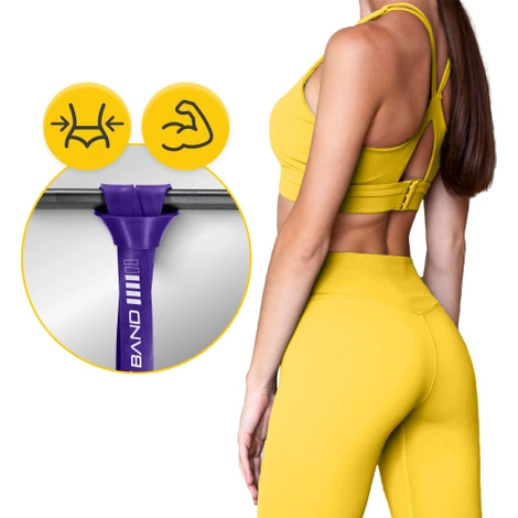 Sada odporových gum POWER BAND 5 ks.