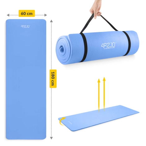 Podložka na cvičení YOGA MAT NBR 1 cm