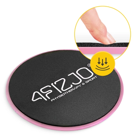 Klouzavé disky na cvičení SLIDE 2 ks.