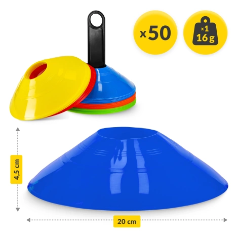 Tréninkové kužely 50 ks.