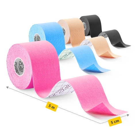 Sada 4 tejpovacích pásek 5 cm x 5 m