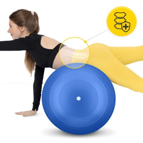 Rehabilitační míč PEANUT AIR BALL modrý