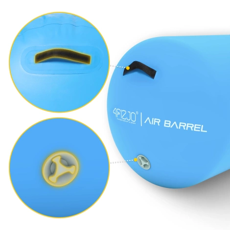 Nafukovací gimnastický váleček air barrel 75 cm