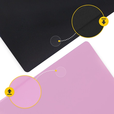 Skládací gymnastická žíněnka růžová