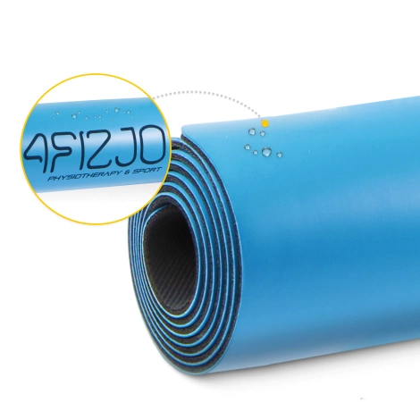 Kaučuková podložka na jógu YOGA MAT 4 mm