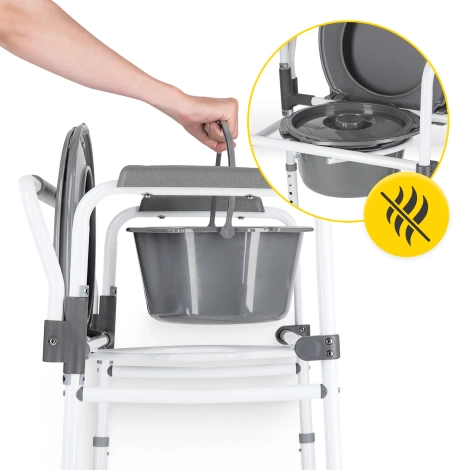 Toaletní křeslo 3 v 1 s nastavením výšky