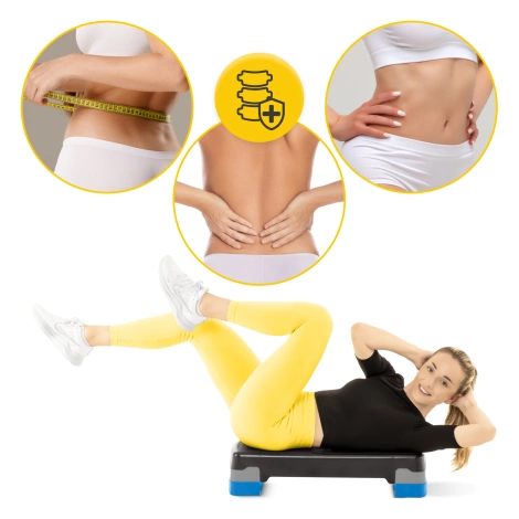 Step na aerobik Standard 2-stupně