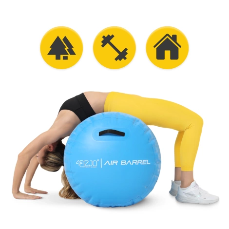 Nafukovací gimnastický váleček air barrel 75 cm