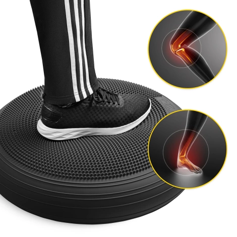 Balanční podložka MED+ 60 cm černá