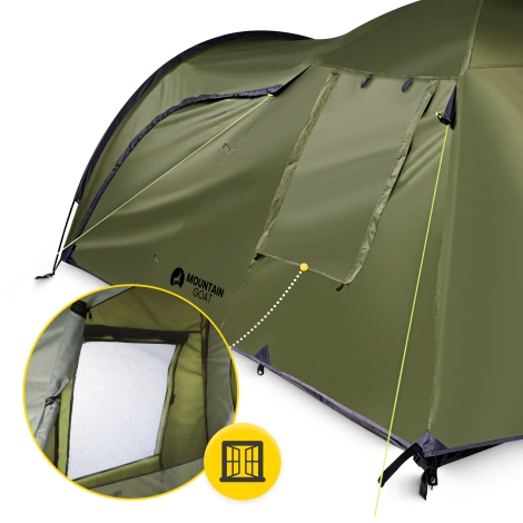 Turistický stan pro tři PRIME TRIO MOUNTAIN GOAT