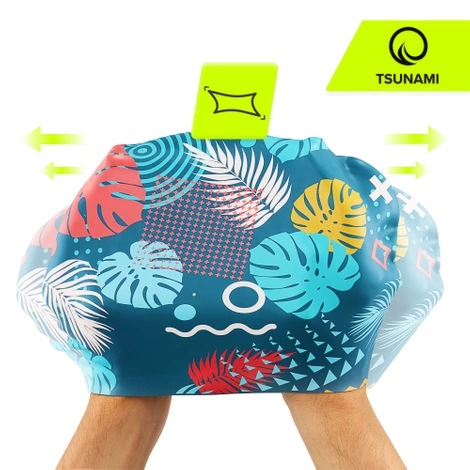 Dámská plavecká čepice TSUNAMI LEAFS