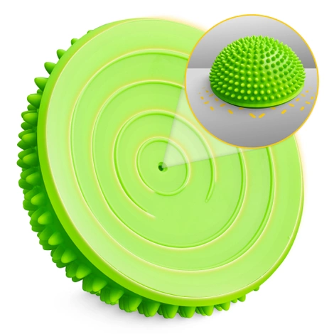Balanční masážní polokoule 2 ks. zelené