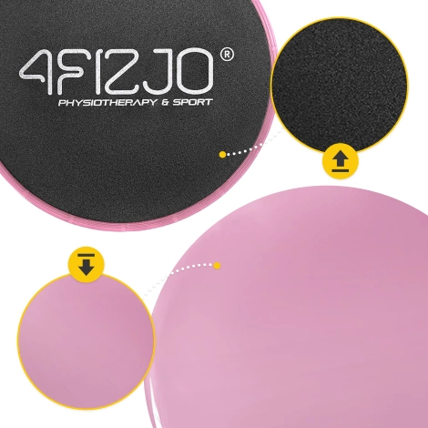 Klouzavé disky na cvičení SLIDE 2 ks.