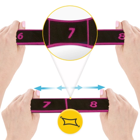 Páska na protahování svalů 90 cm